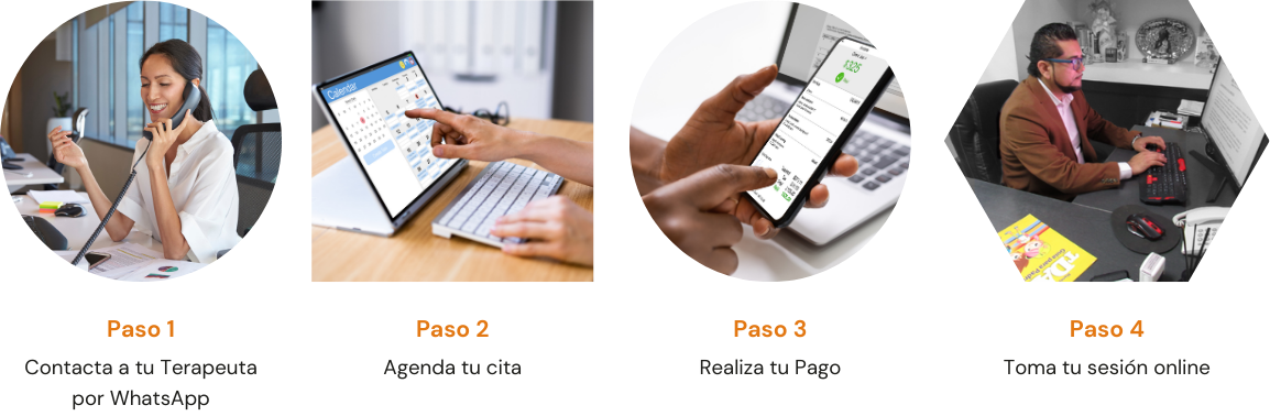 TOMAR TERAPIA ONLINE ES MUY FÁCIL Image